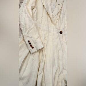 Danielle Bernstein Cream Jacket Dress